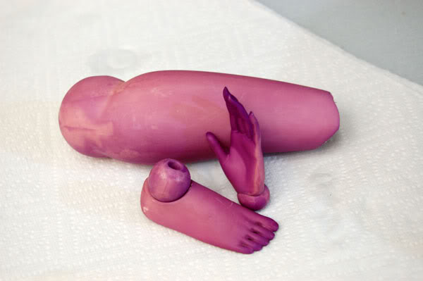 Elfdoll Soah Purple Parts